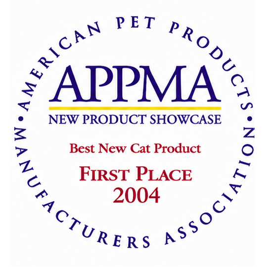 APPMA New Product Showcase Best New Cat Product First Place 2004 award badge