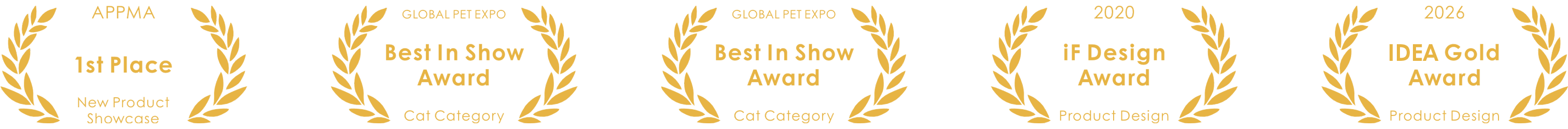APPMA, Global Pet Expo, iF Design Award 2020, and IDEA Gold honors